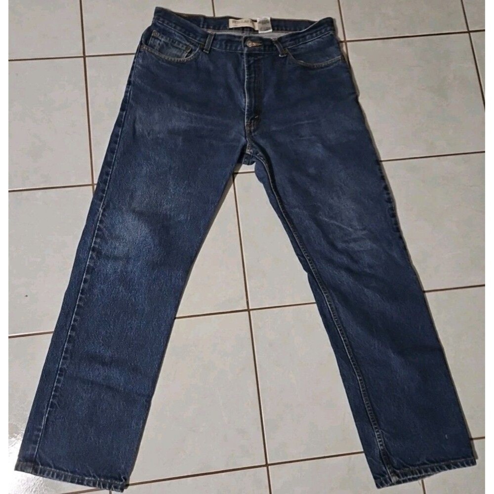 Vtg Levis 505 Y2K Regular Fit Straight Leg Mens 36x32 Incredible Medium Wash